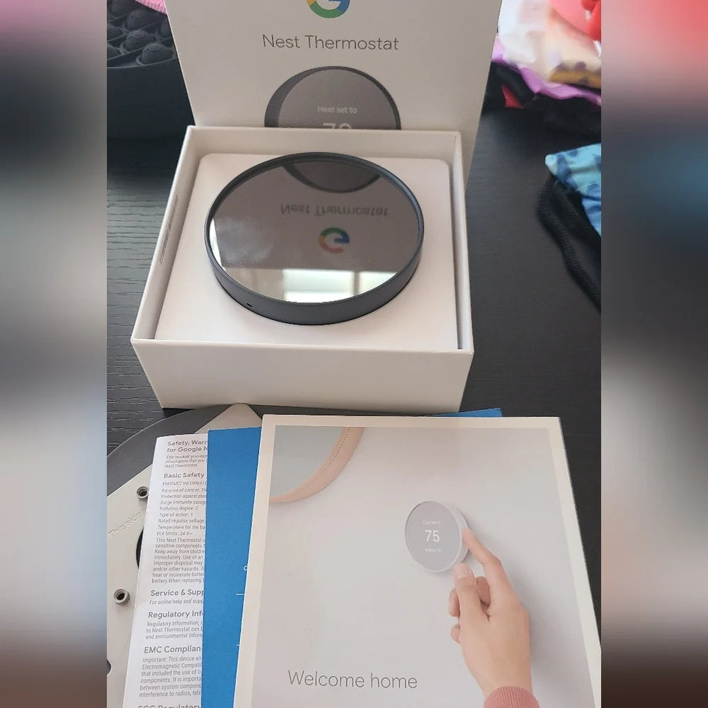 Google Nest Thermostat with Trim Kit